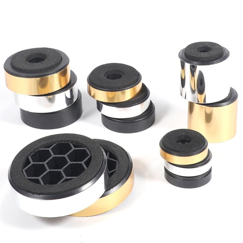 Audio Music Isolator - Q6PA 2 قطعة أقدام عزل مكبر