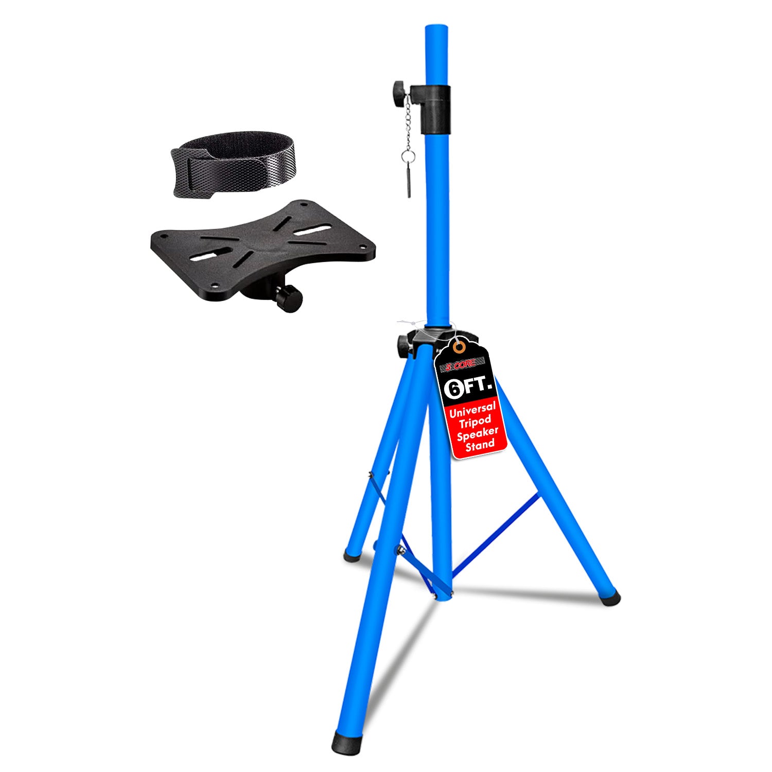 Speaker Stand Tripod - حامل سماعات بخمسة أذرع قابل لتعديل