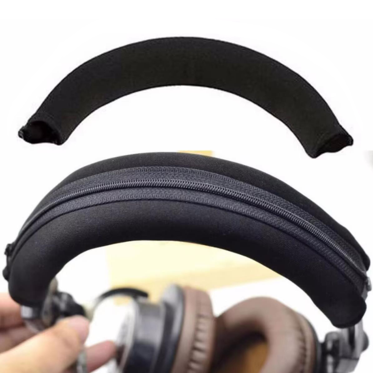 Audio Technica Headphone Ath-M50X - غلاف واقي لسماعات الرأس ، وسادة