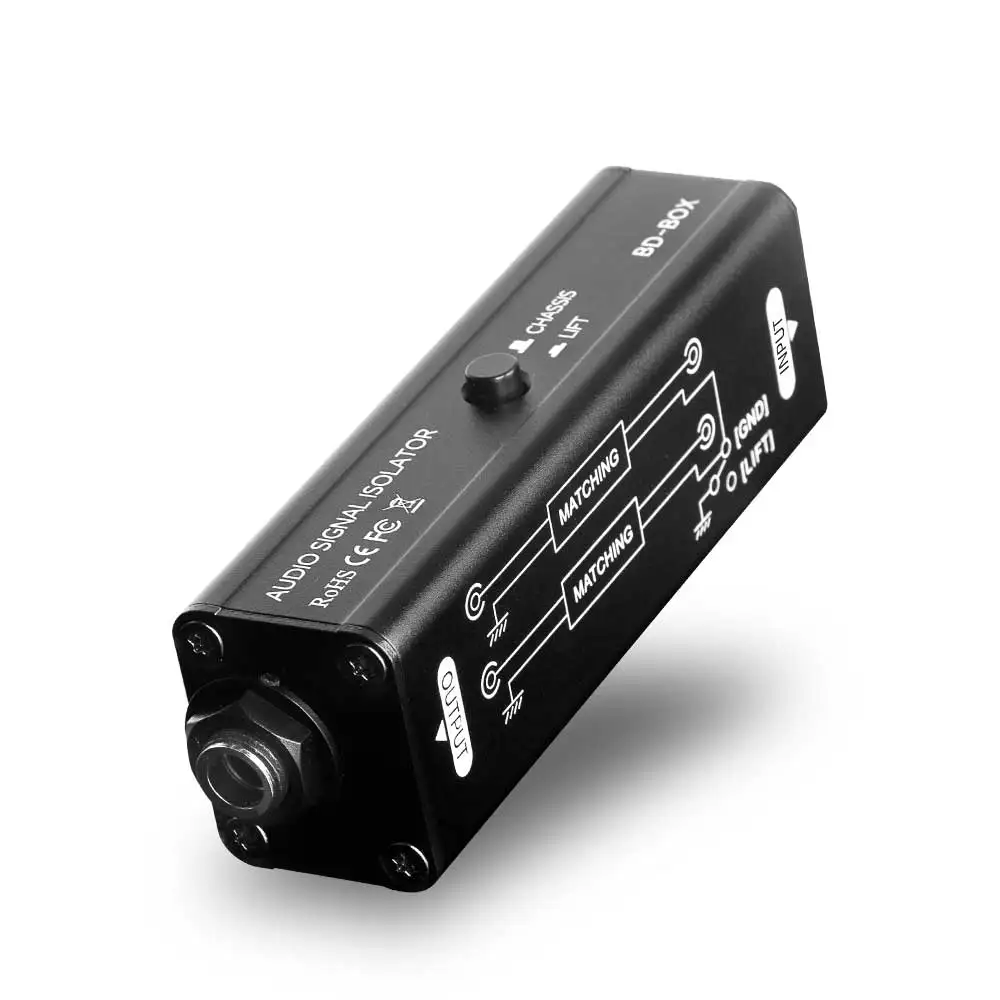 Audio Music Isolator - جهاز عزل حلقات التأثيرات الأرضية محمول