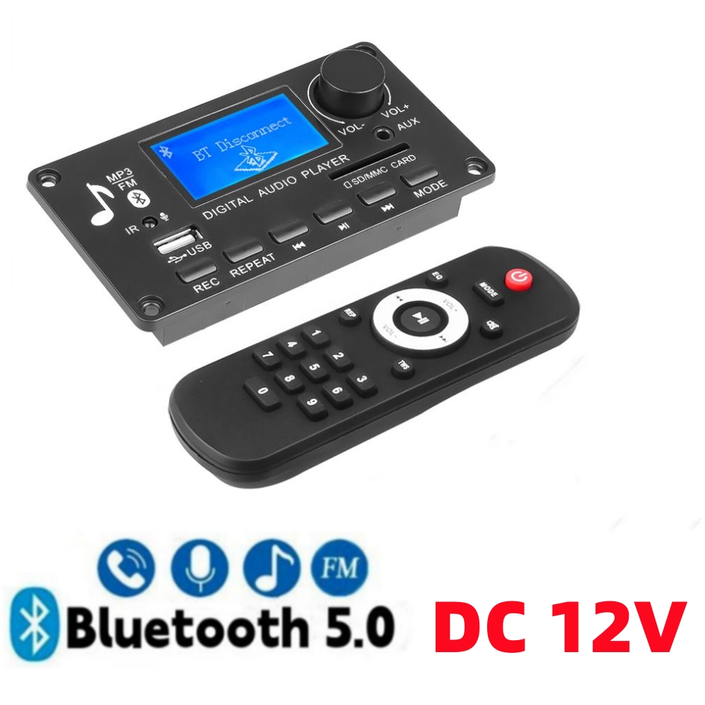 Audio Music Volume - يدوي بلوتوث 5.0 MP3 فك مجلس