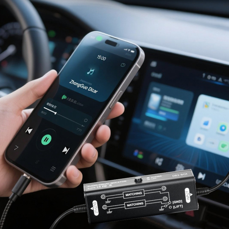 Audio Music Isolator - جهاز عزل حلقات التأثيرات الأرضية محمول
