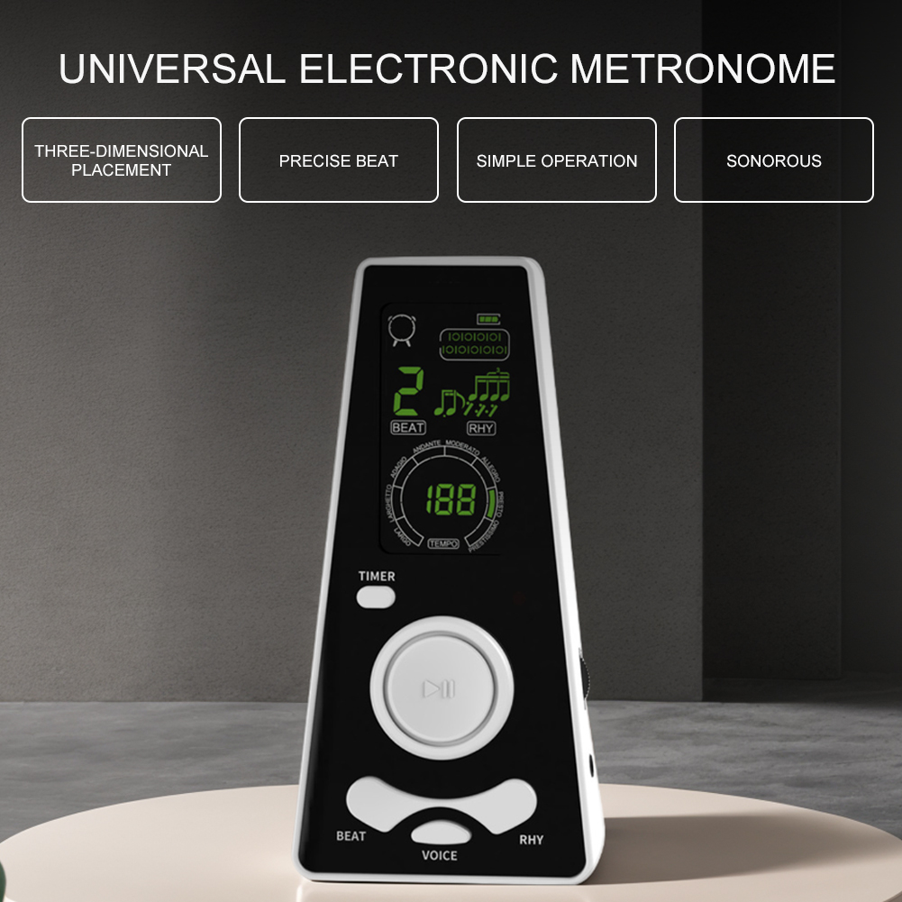 ميترونوم إلكتروني قابل لضبط مس - مراجعة Metronome Digital وسعره