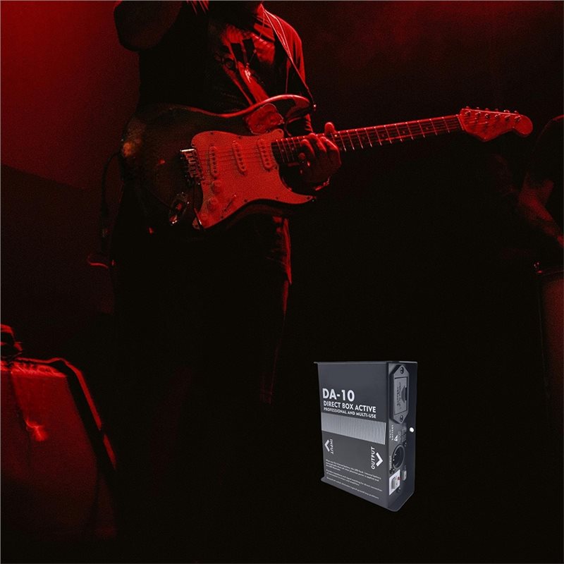 AU61-Da-10 صندوق DI نشط مع محو - مراجعة Audio Music Isolator وسعره