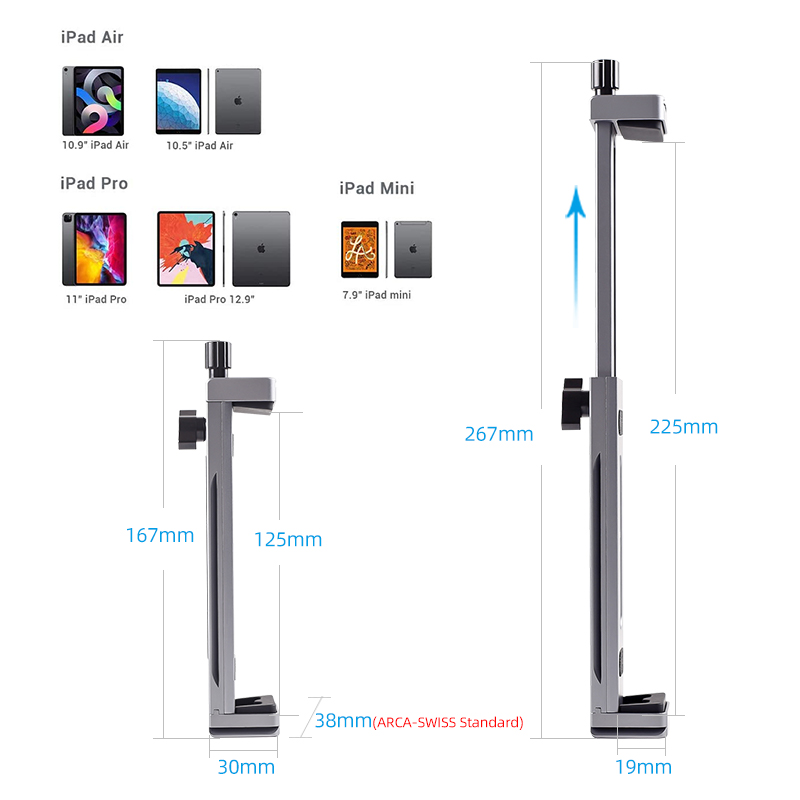 العالمي سبائك الألومنيوم حامل  - مراجعة Speaker Stand Tripod وسعره