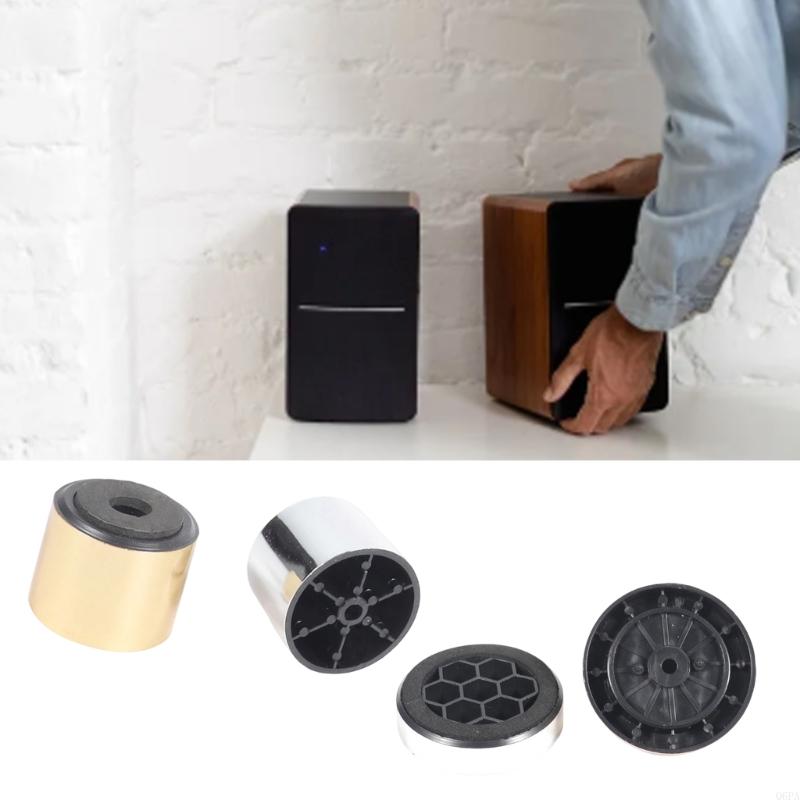 Q6PA 2 قطعة أقدام عزل مكبر الص - مراجعة Audio Music Isolator وسعره