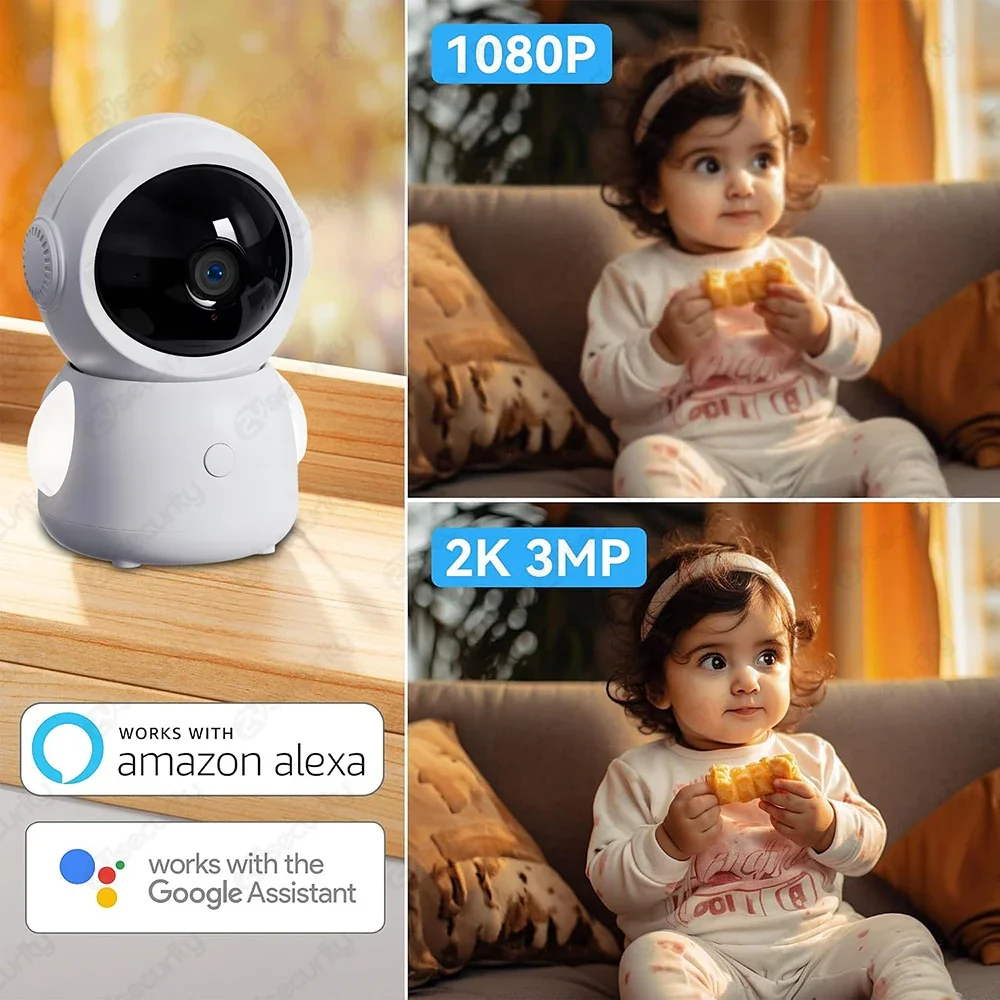 جهاز مراقبة الطفل واي فاي مع ا - مراجعة Audio Music Google وسعره