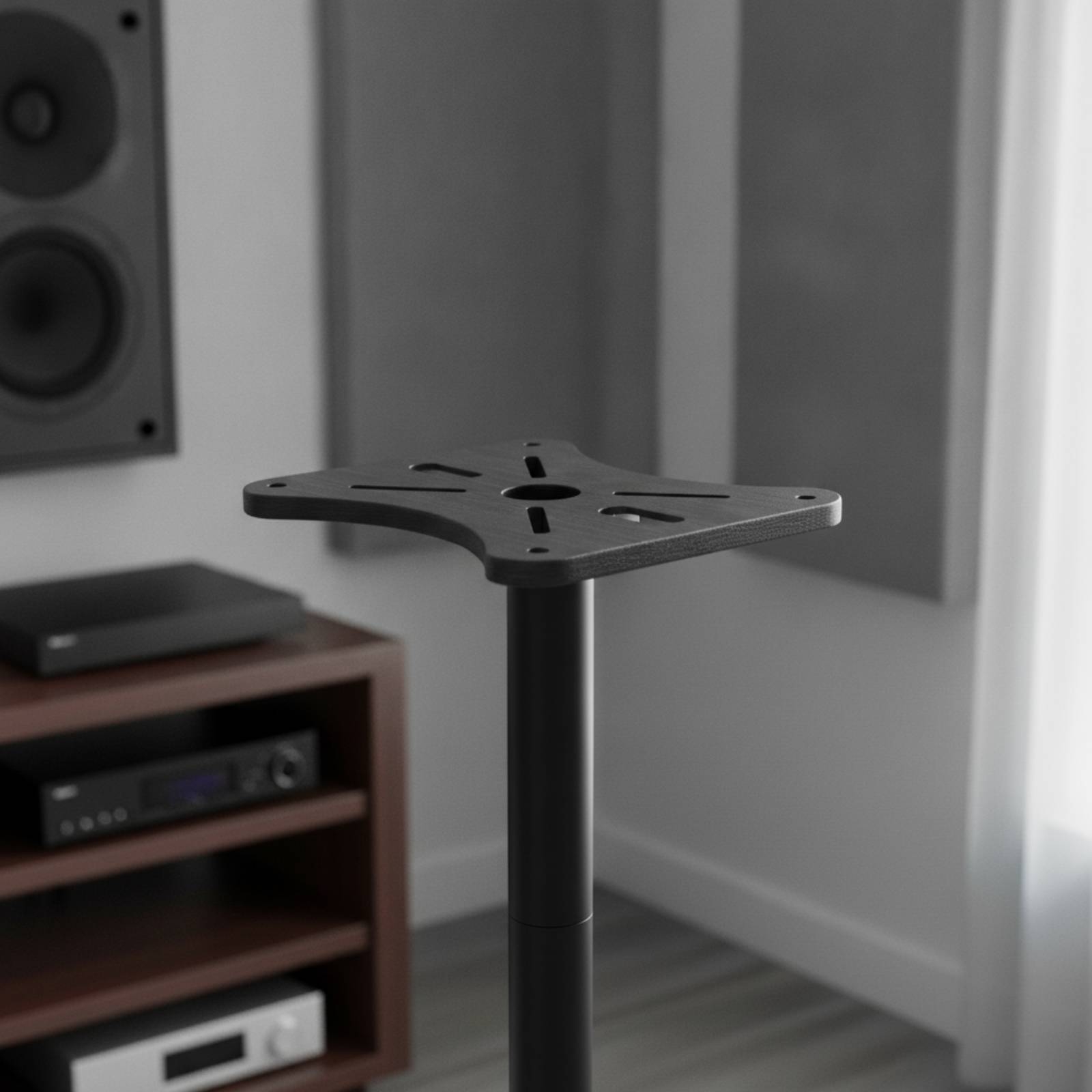 لوحة تثبيت مكبر الصوت 35 مم مع - مراجعة Speaker Stand Tripod وسعره