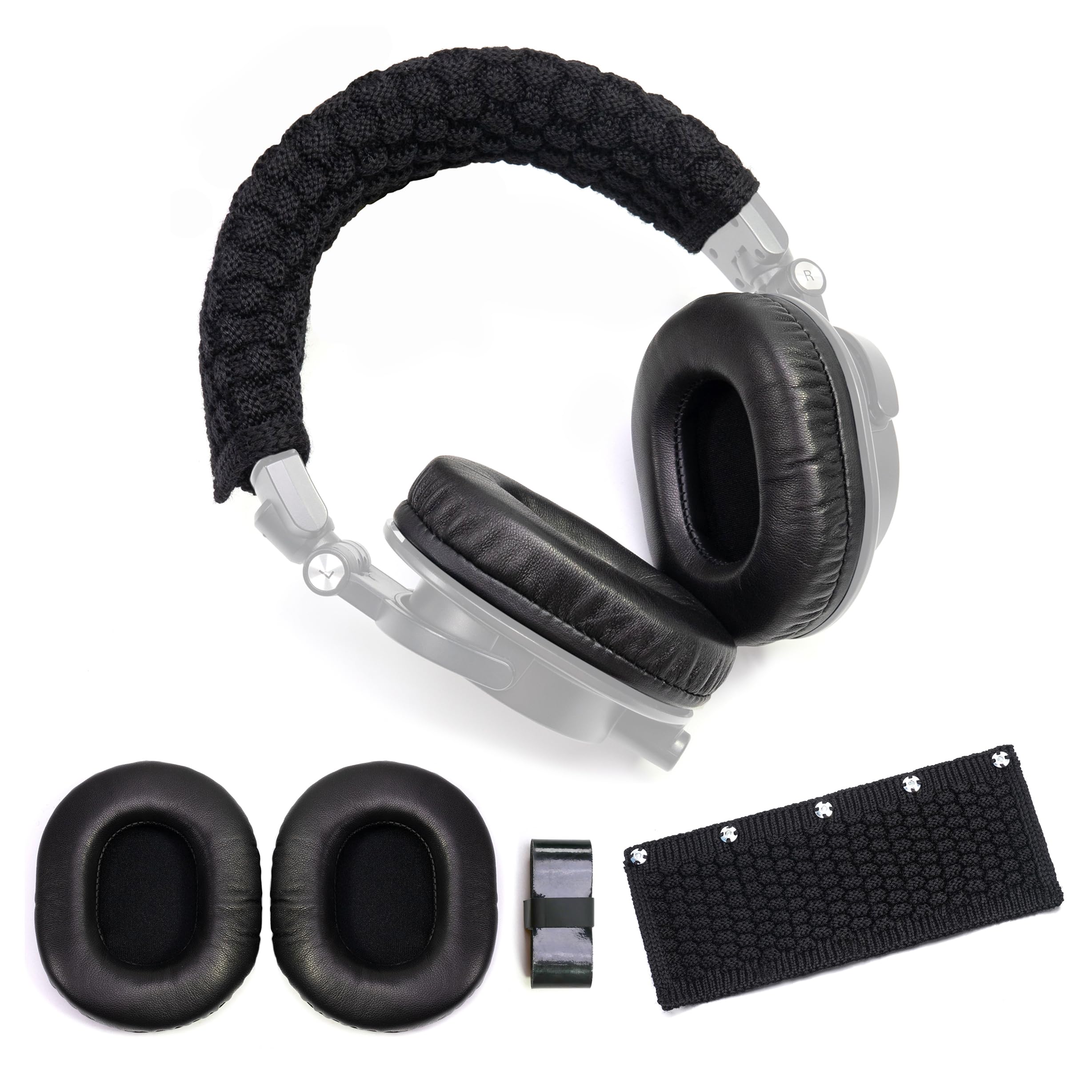 وسادات أذن من جلد الخراف لسماع - مراجعة Audio Technica Headphone Ath-M50X وسعره