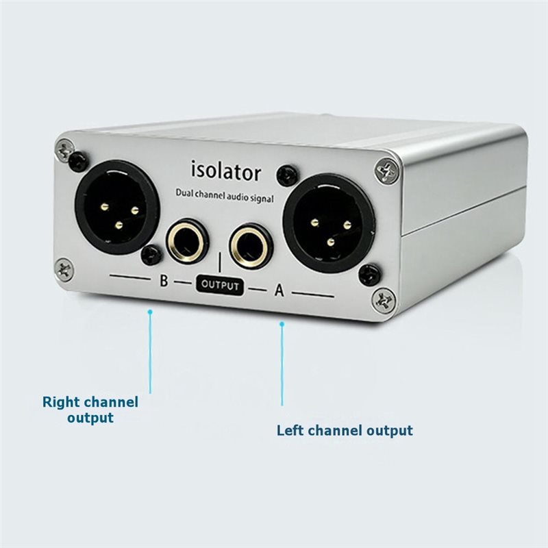 جهاز عزل الصوت CJSD-XLR، فلتر  - مراجعة Audio Music Isolator وسعره