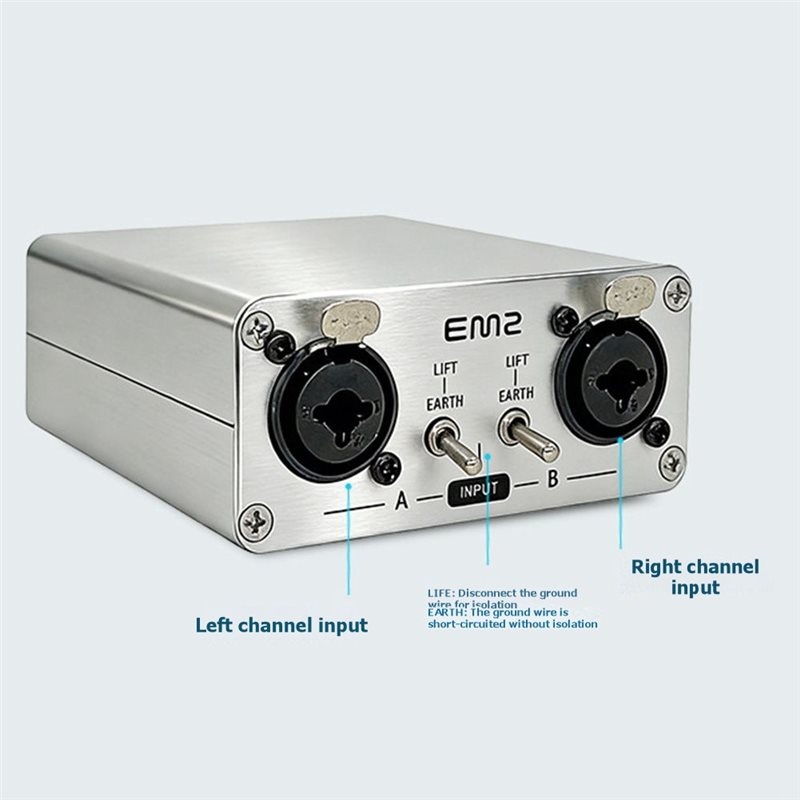 جهاز عزل الصوت CJSD-XLR، فلتر  - مراجعة Audio Music Isolator وسعره