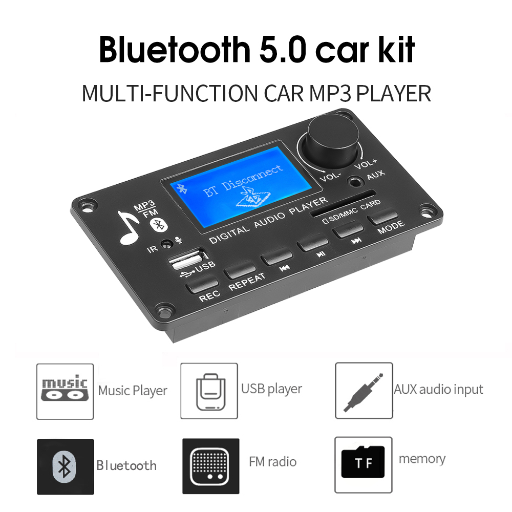 يدوي بلوتوث 5.0 MP3 فك مجلس تي - مراجعة Audio Music Volume وسعره