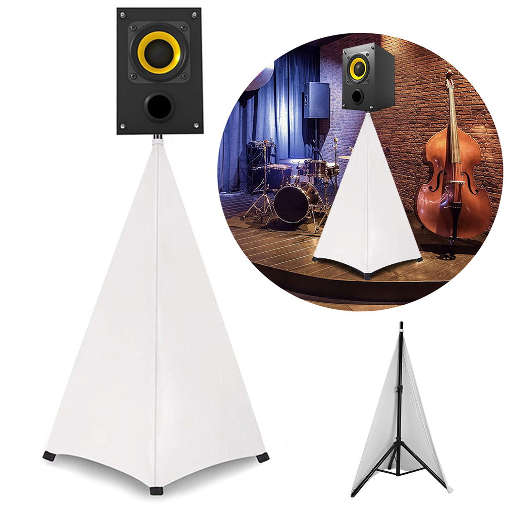 غطاء حامل مكبر صوت إضاءة دي جي - مراجعة Speaker Stand Tripod وسعره