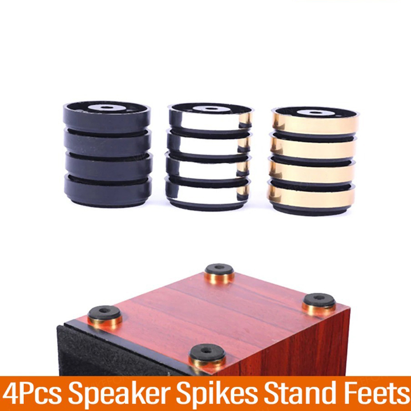 4 قطع/مجموعة أقدام عازلة للصدم - مراجعة Speaker Stand Tripod وسعره