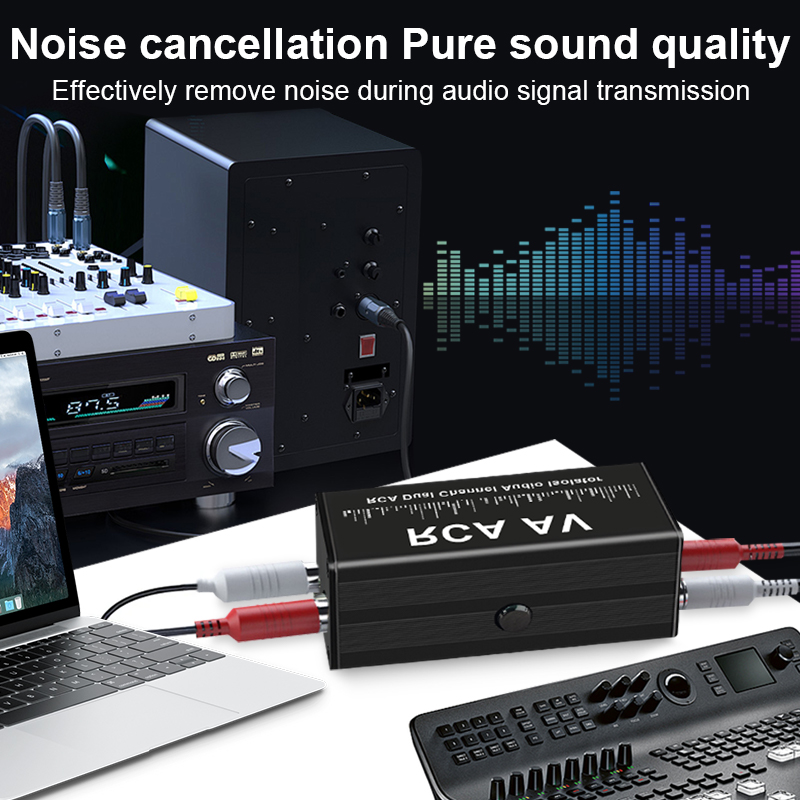 عازل حلقة الأرضية عالي الأداء  - مراجعة Audio Music Isolator وسعره