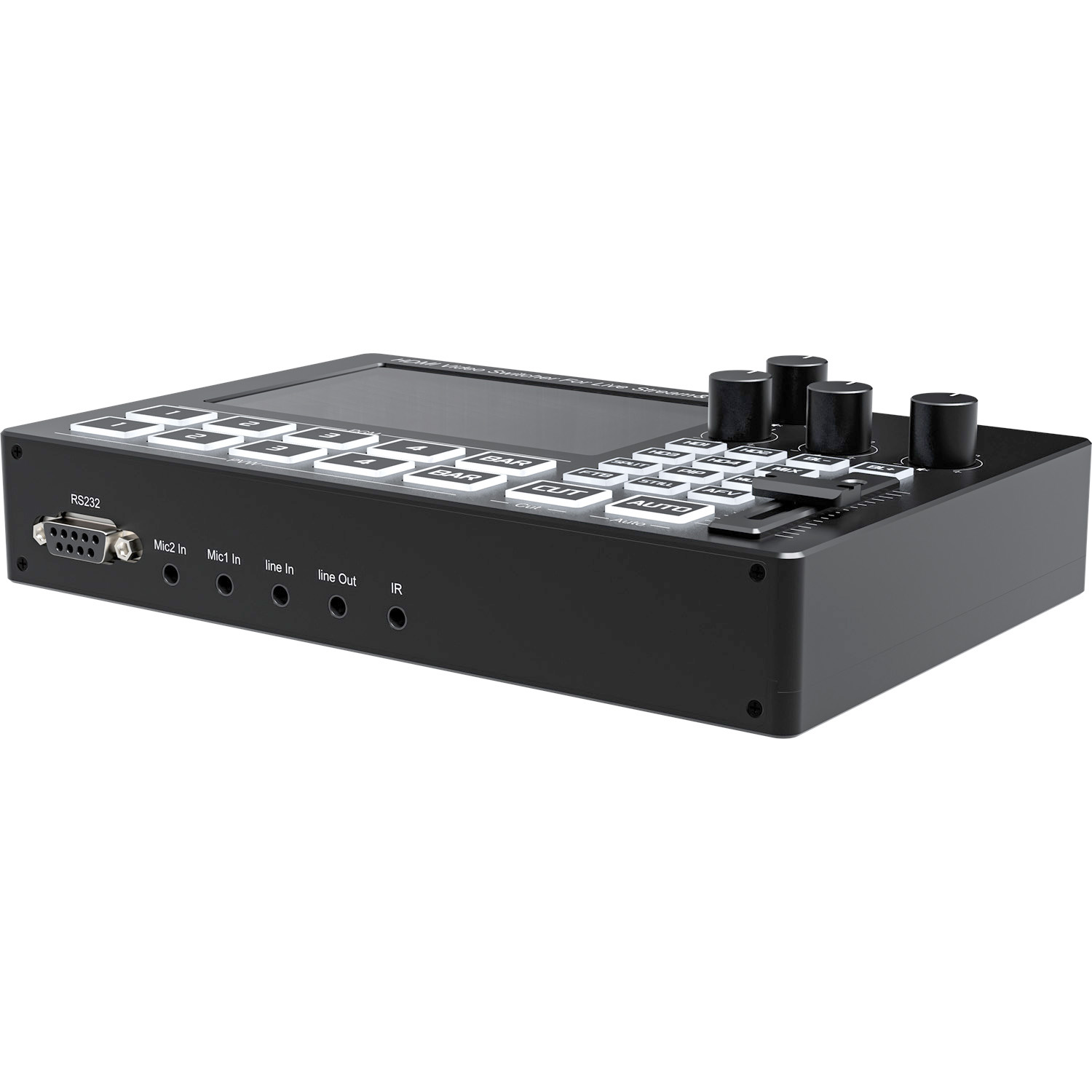 جهاز مزج فيديو مباشر بـ 4 قنوا - مراجعة Audio Mixer 4 Channel وسعره