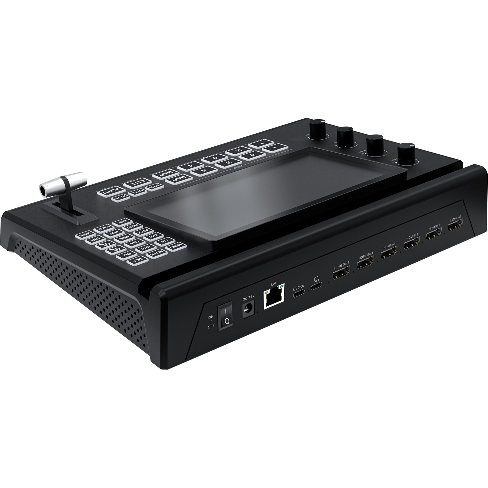 جهاز مزج وتبديل فيديو HDMI بـ  - مراجعة Audio Mixer 4 Channel وسعره
