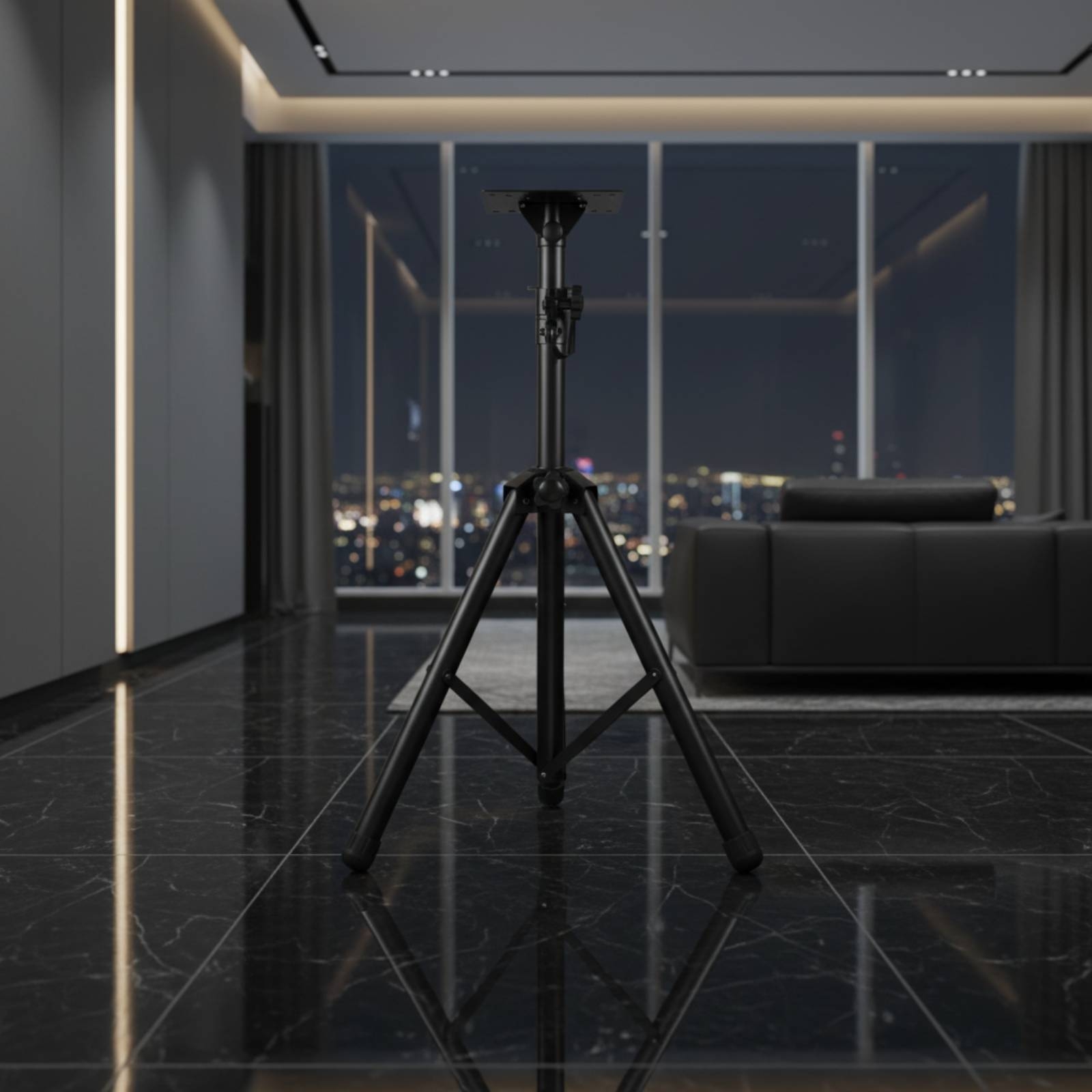 حامل مكبر صوت ثلاثي القوائم قا - مراجعة Speaker Stand Tripod وسعره