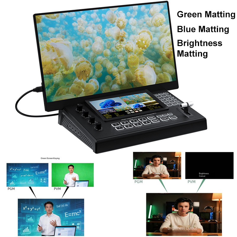 محول فيديو HDMI USB3.0 بدقة 4K - مراجعة Audio Mixer 4 Channel وسعره
