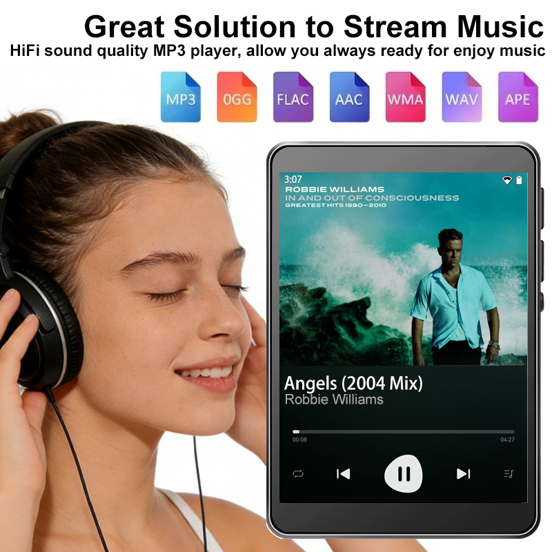 مشغل MP3 واي فاي بنظام أندرويد - مراجعة Audio Music Download Mp3 وسعره